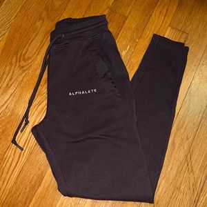 Alphalete Women's Joggers -  color Blackberry, size xs